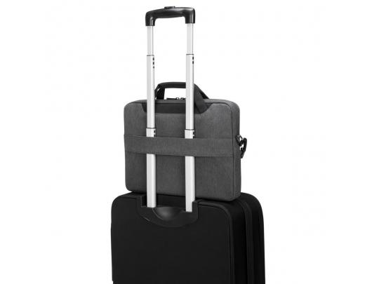 Krepšys Targus | Slimcase with EcoSmart | Cypress | Fits up to size 15.6" | Grey | Shoulder strap