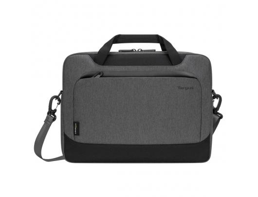 Krepšys Targus | Slimcase with EcoSmart | Cypress | Fits up to size 15.6" | Grey | Shoulder strap