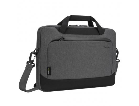 Krepšys Targus | Slimcase with EcoSmart | Cypress | Fits up to size 15.6" | Grey | Shoulder strap