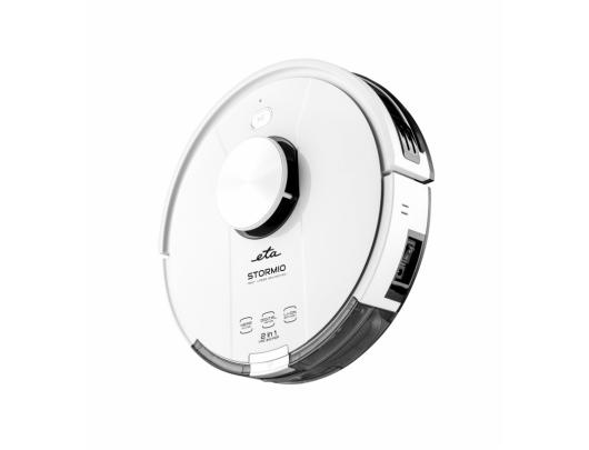 Dulkių siurblys robotas ETA Vacuum Cleaner Robot ETA423790000 Stormio Wet&Dry Operating time (max) 120 min Li-Ion 2400 mAh Dust capacity 0.6 L White