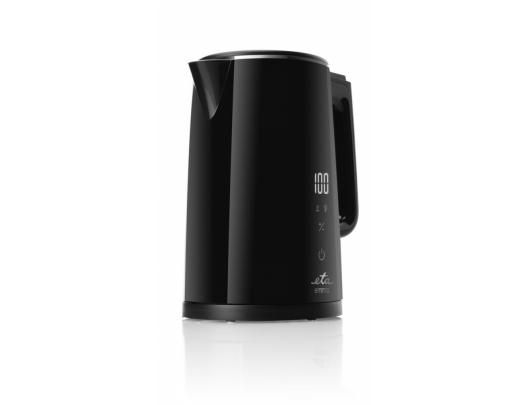 Virdulys ETA Kettle ETA559590000 Emma Electric, 2200 W, 1.5 L, Stainless steel, 360° rotational base, Black