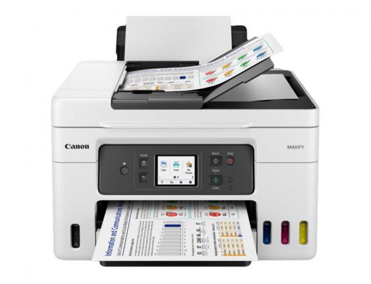Rašalinis daugiafunkcinis spausdintuvas Canon MAXIFY GX4050 Fax / copier / printer / scanner Colour Ink-jet A4/Legal Black White
