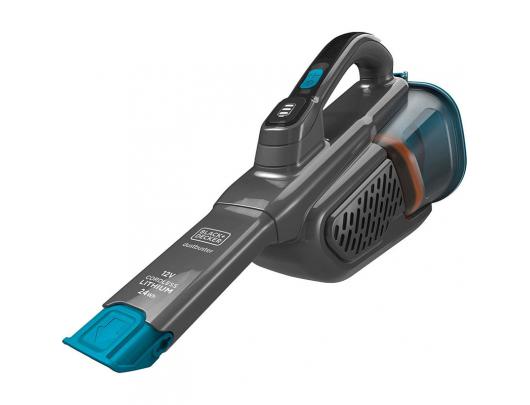 Dulkių siurblys BLACK & DECKER BHHV320B-QW, belaidis veikimas, rankinis, 12 V, veikimo laikas (maks.) 20 min, pilkas/mėlynas