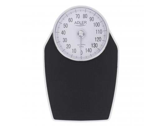 Svarstyklės Adler Mechanical Bathroom Scale AD 8177 Maximum weight (capacity) 150 kg, Accuracy 1000 g, Black