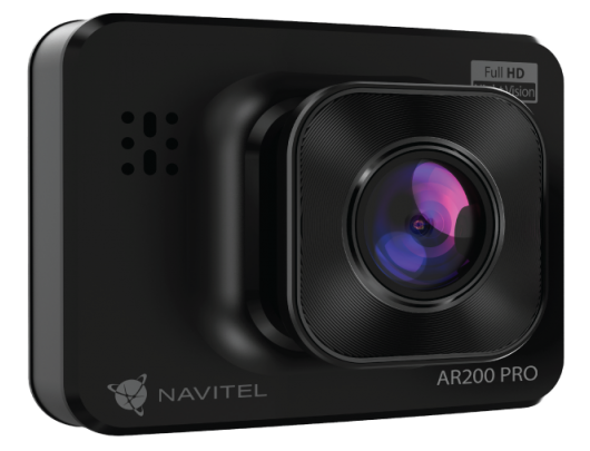 Vaizdo registratorius Navitel AR200 PRO Full HD Dashboard Camera With a GC2063 Sensor Audio recorder