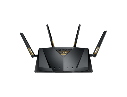 Maršrutizatorius Asus Wireless Dual Band Gigabit Router RT-AX88U PRO 802.11ax 1148+4804 Mbit/s 10/100/1000 Mbit/s Ethernet LAN (RJ-45) ports 4 Mesh S