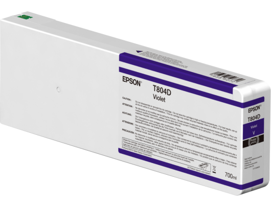 Epson T804D00 Ink cartrige,  Violet, 700 ml