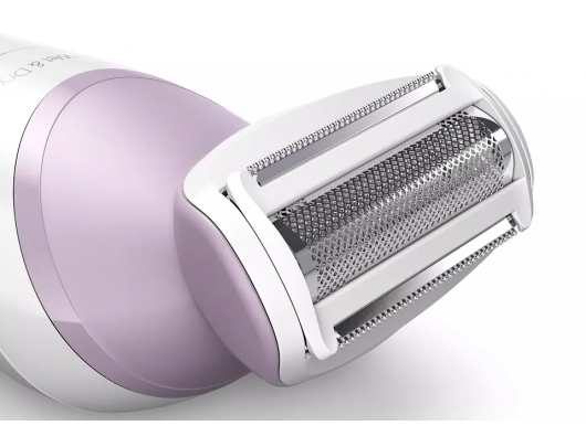 Barzdaskutė Philips BRL136/00 Series 6000, veikimo laikas (maks.) 40 min, šlapias ir sausas, baltas/violetinis.