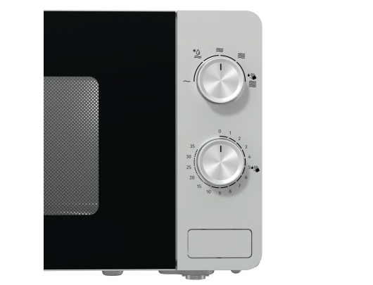 Mikrobangų krosnelė Gorenje Microwave Oven MO20E1S Free standing, 20 L, 800 W, Silver