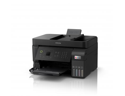 Rašalinis daugiafunkcinis spausdintuvas Epson Multifunctional printer EcoTank L5590 Contact image sensor (CIS), A4, Wi-Fi, Black