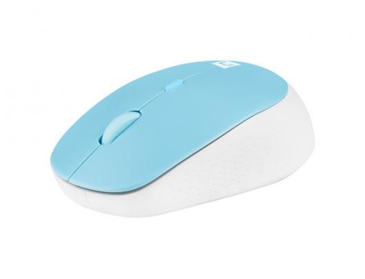 Pelė Natec Mouse, Harrier 2, Wired, 1600 DPI, Optical, White/Blue