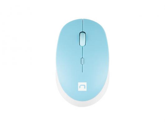 Pelė Natec Mouse, Harrier 2, Wired, 1600 DPI, Optical, White/Blue