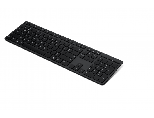 Klaviatūra Lenovo Professional Wireless Rechargeable Keyboard 4Y41K04075 NORD, Grey, Scissors switch keys