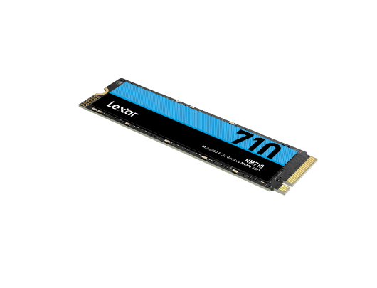 SSD diskas Lexar M.2 NVMe SSD NM710 2000GB, SSD form factor M.2 2280, SSD interface PCIe Gen4x4, Write speed 4500 MB/s, Read speed 4850 MB/s