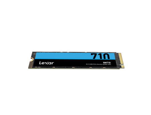 SSD diskas Lexar M.2 NVMe SSD NM710 1000GB, SSD form factor M.2 2280, SSD interface PCIe Gen4x4, Write speed 4500 MB/s, Read speed 5000 MB/s