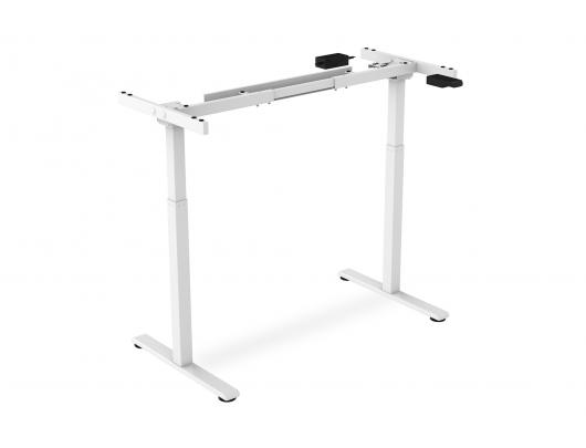 Stalo rėmas Digitus Desk frame, 71.5 - 121.5 cm, Maximum load weight 70 kg, White