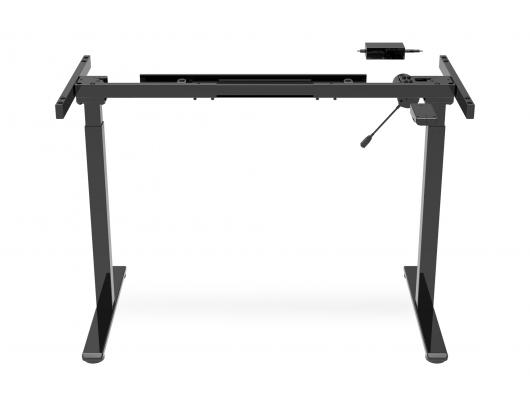 Stalo rėmas Digitus Desk frame, 71.5 - 121.5 cm, Maximum load weight 70 kg, Black