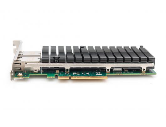 Tinklo adapteris Digitus PCI Express x1, Ethernet, Fast Ethernet, Gigabit Ethernet, 10 Gigabit Ethernet
