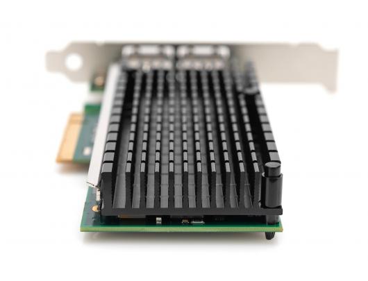Tinklo adapteris Digitus PCI Express x1, Ethernet, Fast Ethernet, Gigabit Ethernet, 10 Gigabit Ethernet