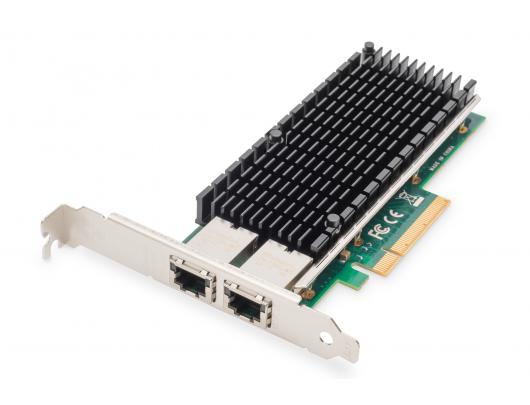 Tinklo adapteris Digitus PCI Express x1, Ethernet, Fast Ethernet, Gigabit Ethernet, 10 Gigabit Ethernet