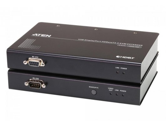 Komutatorius Aten CE920 USB DisplayPort HDBaseT2.0 KVM Extender, 4K@100m w/o Ethernet Port