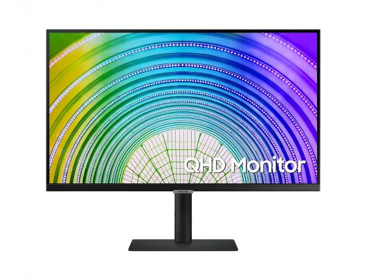 Monitorius Samsung Monitor LS27A600UUUXEN 27", IPS, QHD, 2560x1440, 16:9, 5 ms, 300 cd/m², Black, 75 Hz, HDMI ports quantity 1