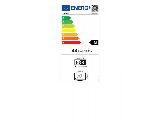 Monitorius Samsung Flat Monitor LS32BG700EUXEN 32", IPS, UHD, 3840x2160, 16:9, 1 ms, 300 cd/m², Black, 144 Hz, HDMI ports quantity 2