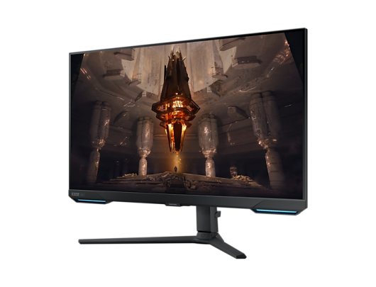 Monitorius Samsung Flat Monitor LS32BG700EUXEN 32", IPS, UHD, 3840x2160, 16:9, 1 ms, 300 cd/m², Black, 144 Hz, HDMI ports quantity 2