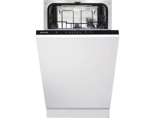 Indaplovė Gorenje Dishwasher GV520E15 Built-in, Width 44.8 cm, Number of place settings 9, Number of programs 5, Energy efficiency class E, Display