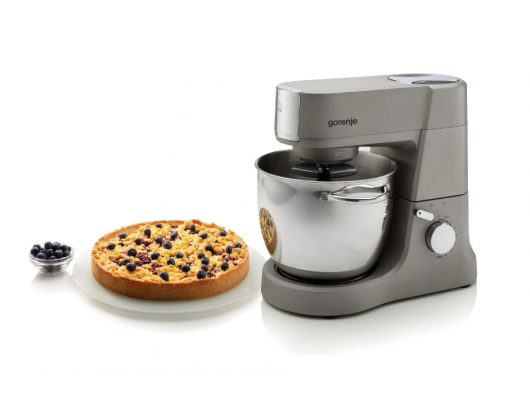 Virtuvinis kombainas Gorenje Kitchen machine MMC1500AL Kitchen Machine, 1500 W, Bowl capacity 5.5 L, Number of speeds 6, Blender, Grey