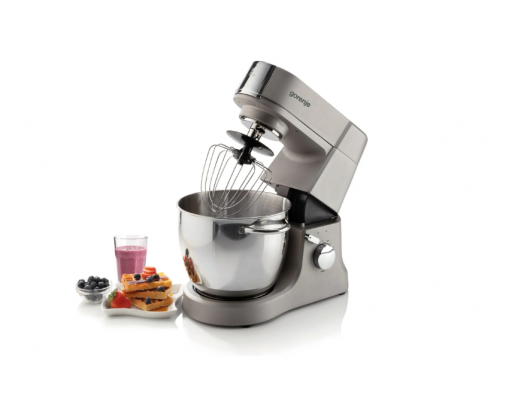Virtuvinis kombainas Gorenje Kitchen machine MMC1500AL Kitchen Machine, 1500 W, Bowl capacity 5.5 L, Number of speeds 6, Blender, Grey