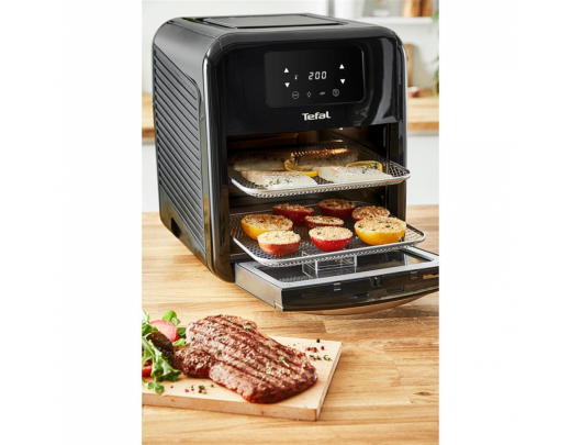 Karšto oro gruzdintuvė TEFAL Easy Fry Air fryer Oven and Grill FW501815 Power 2050 W Capacity 11 L Black