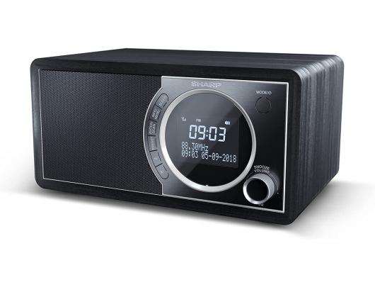 Radijo imtuvas Sharp DR-450(BK) Digital Radio, FM/DAB/DAB+, Bluetooth 4.2, Alarm function, Midnight Black | Sharp | Digital Radio | DR-450(BK) | Midni