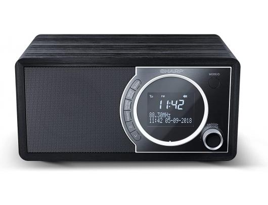 Radijo imtuvas Sharp DR-450(BK) Digital Radio, FM/DAB/DAB+, Bluetooth 4.2, Alarm function, Midnight Black | Sharp | Digital Radio | DR-450(BK) | Midni
