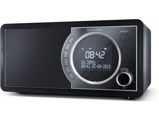 Radijo imtuvas Sharp DR-450(BK) Digital Radio, FM/DAB/DAB+, Bluetooth 4.2, Alarm function, Midnight Black | Sharp | Digital Radio | DR-450(BK) | Midni