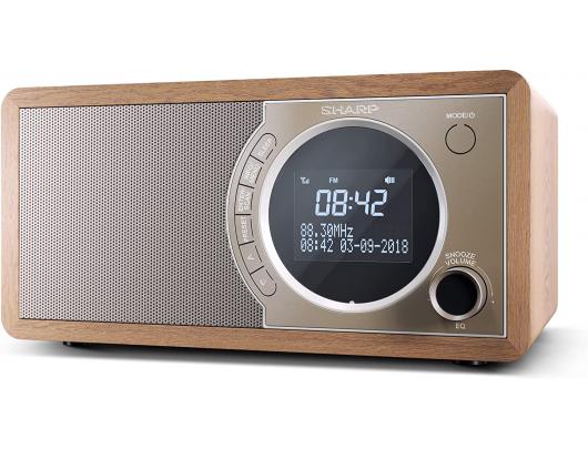 Radijo imtuvas Sharp DR-450(BR) Digital Radio, FM/DAB/DAB+, Bluetooth 4.2, Alarm function, Brown | Sharp | Digital Radio | DR-450(BR) | Brown | Blueto