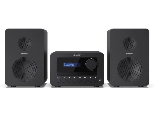 Muzikinis centras  Sharp XL-B520D(BK), FM/DAB/DAB+/USB, CD, Bluetooth 5.0, Aux-in, juoda