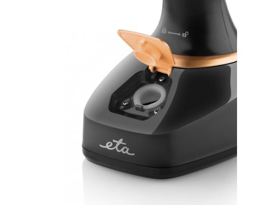 Rankinis drabužių garintuvas ETA Steamer ETA327090000 Stephany  Handheld,  1400 W, 0.32 L, 25 g/min, Black/Gold