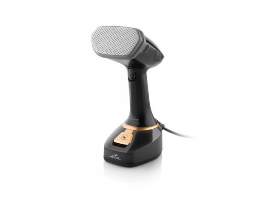 Rankinis drabužių garintuvas ETA Steamer ETA327090000 Stephany  Handheld,  1400 W, 0.32 L, 25 g/min, Black/Gold