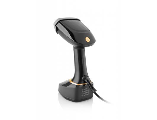 Rankinis drabužių garintuvas ETA Steamer ETA327090000 Stephany  Handheld,  1400 W, 0.32 L, 25 g/min, Black/Gold