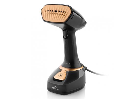 Rankinis drabužių garintuvas ETA Steamer ETA327090000 Stephany  Handheld,  1400 W, 0.32 L, 25 g/min, Black/Gold