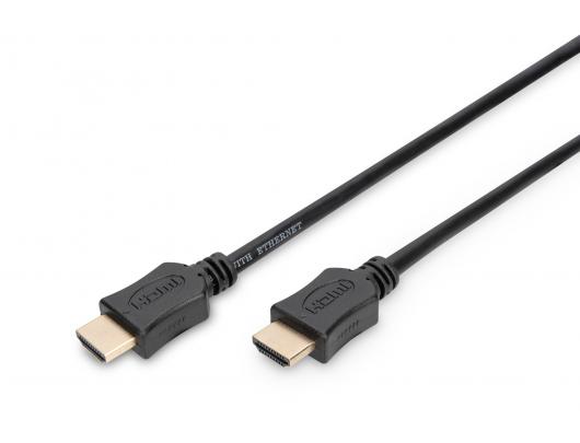 Kabelis Digitus HDMI High Speed connection cable AK-330107-100-S