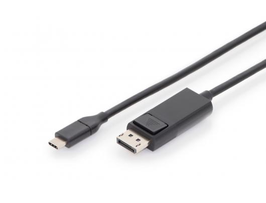 Kabelis Digitus USB Type-C adapter cable USB-C to DP, 2 m