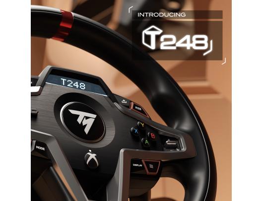 Žaidimų vairas Thrustmaster Steering Wheel T248X Black