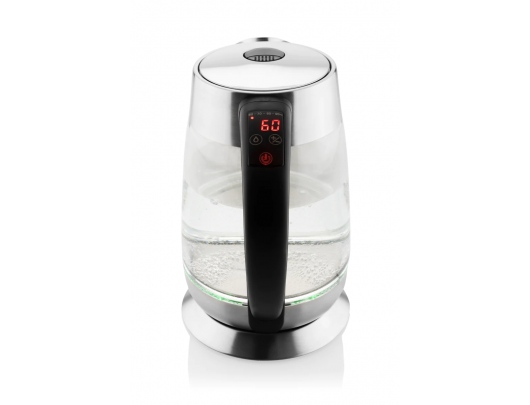 Virdulys Gallet Kettle GALBOU792 Electric, 2200 W, 1.8 L, Glass, 360° rotational base, Black