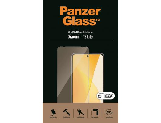 Apsauginis stiklas PanzerGlass Xiaomi 12 Lite Juoda Skaidri