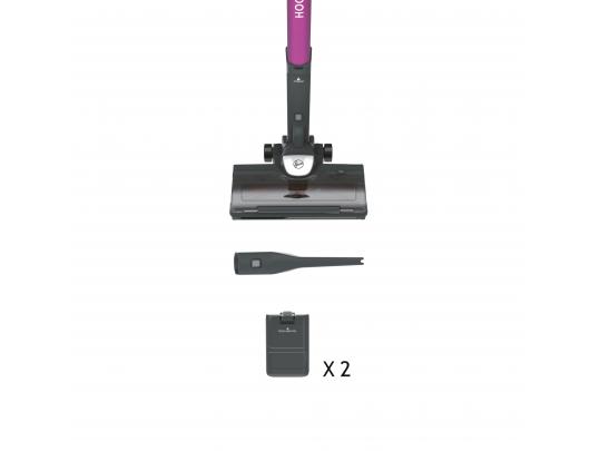 Dulkių siurblys šluota Hoover Vacuum Cleaner HF522STHE011 Handstick, 290 W, 22 V, Operating time (max) 90 min, Grey, Warranty 24 month(s)