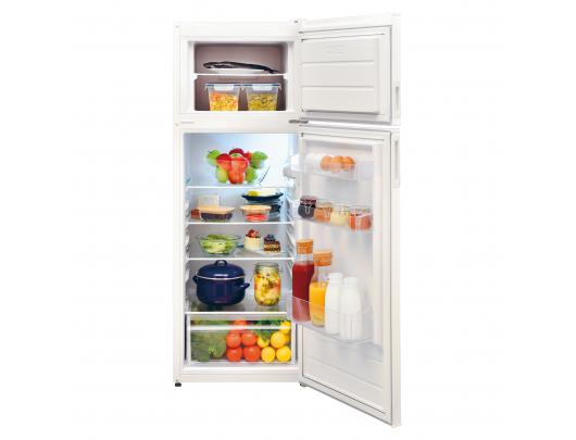Šaldytuvas Candy Refrigerator C1DV145SFW Energy efficiency class F, Free standing, Double Door, Height 145 cm, Fridge net capacity 171 L, Freezer net