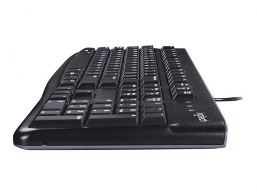 Klaviatūra Logitech K120, laidinė, juoda