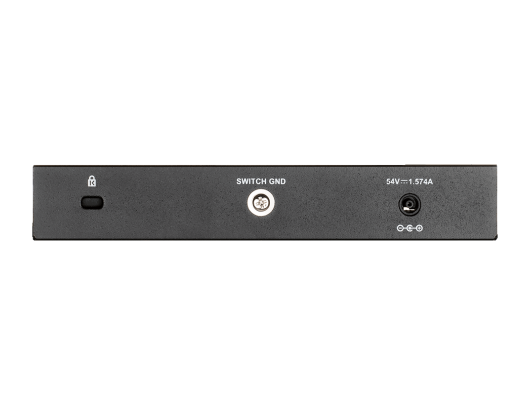 Komutatorius D-Link 8-Port Gigabit PoE Smart Managed Switch DGS-1100-08PV2 Web managed, Desktop